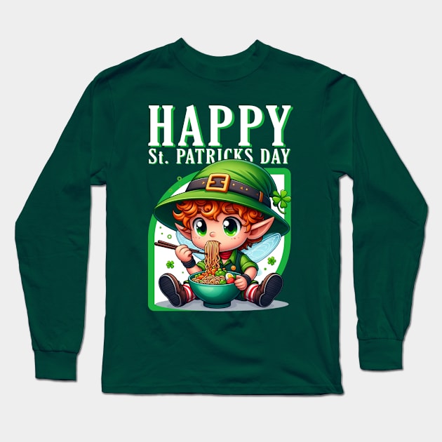 Fairy Boy Ramen Long Sleeve T-Shirt by NoodleManiac